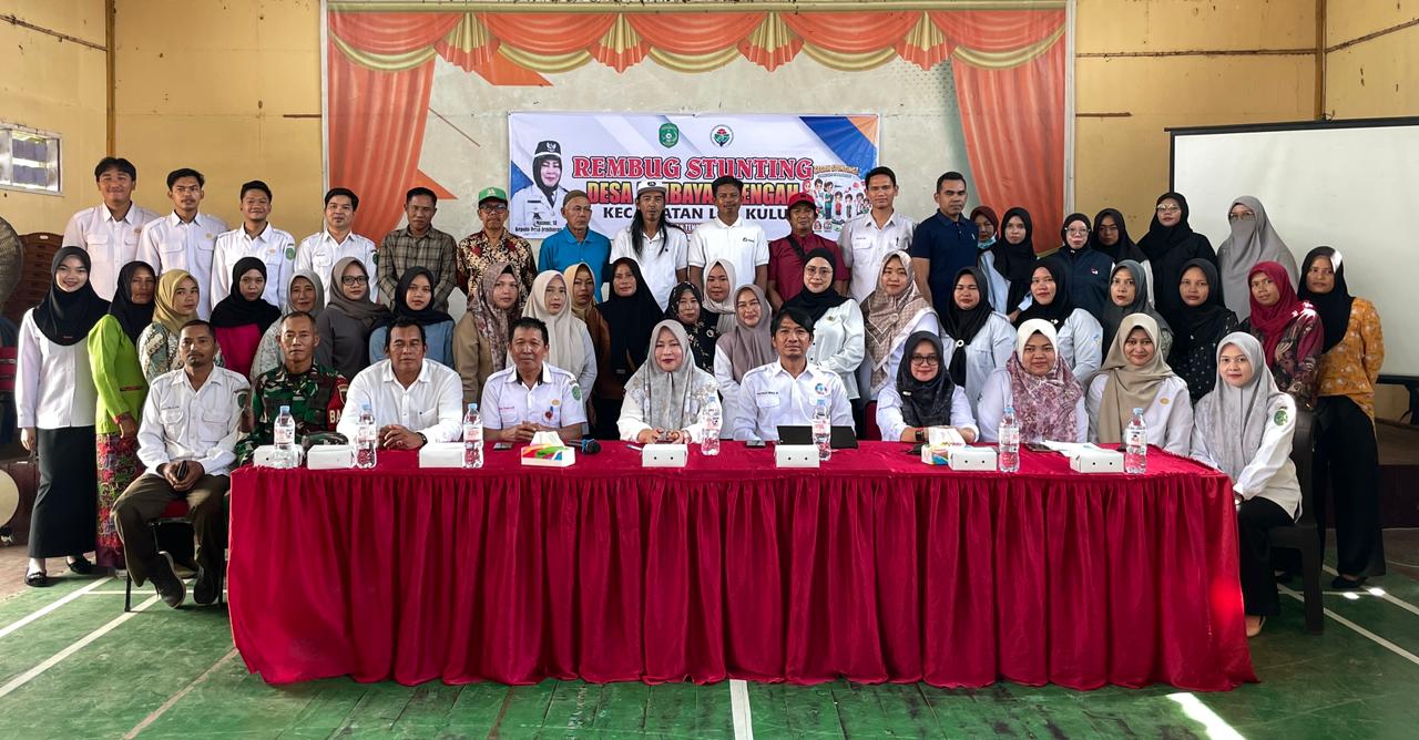 Sosialisasi Rembug Stanting di Desa Jembayan Tengah