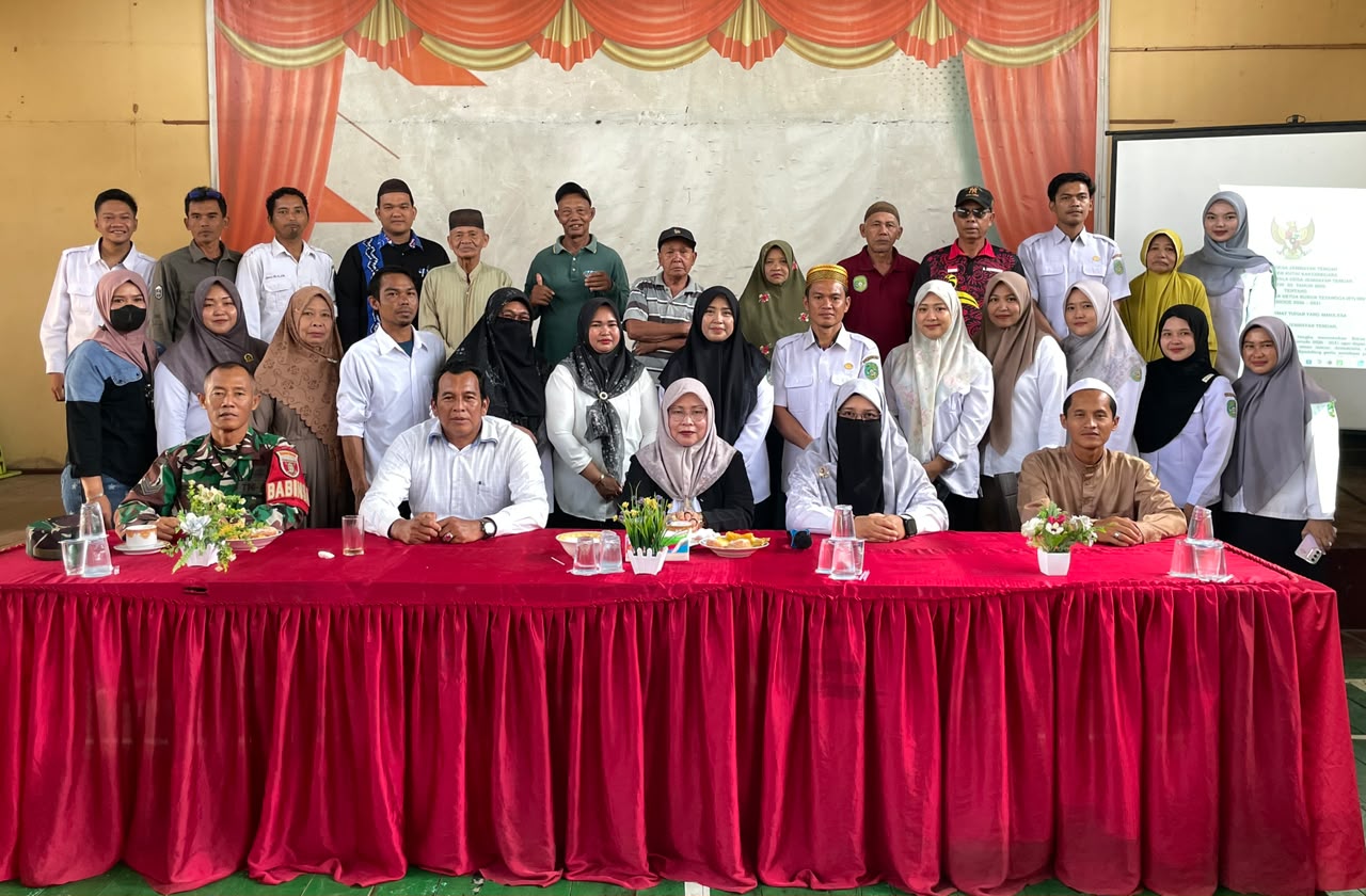 Pelantikan Panitia Pemilihan Ketua RT 2 Desa Jembayan Tengah